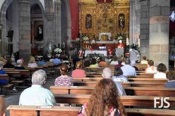 Eucaristía presidida por el obispo José Mazuelos y concierto de la Banda Municipal de Música por la festividad del Santo Cristo de Telde/Francisco Javier Santana.